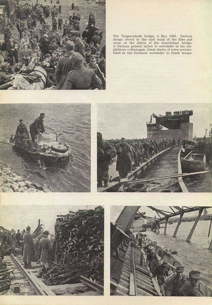 [The Tangermunde bridge, 4 May 1945]