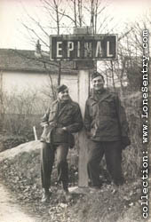 [Sgts. Ulrich and Reimer, Epinal, France, October 1944]