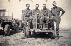 [HQ Jeeps: 65th Infantry Division]