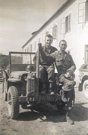 [Jeep and GIs: 65th Infantry Division]