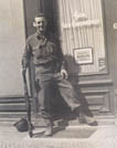 [GI with Rifle in Front of Shop in Passau, Germany]