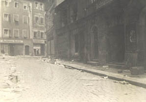 [Battle Damage in Passau, Germany: 65th Infantry Division]