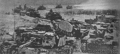 StuG III with Tigers - German Assault Artillery (U.S. WWII Intelligence Bulletin, December 1944)