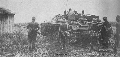 Infantry and StuG III - German Assault Artillery (U.S. WWII Intelligence Bulletin, December 1944)