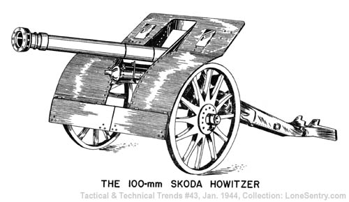  The 100mm Skoda Howitzer 