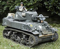 1/6th Scale Stuart Tank