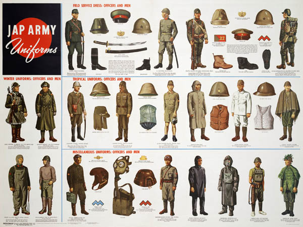 Japanese Army Uniforms of World War II Japanese Army Uniforms of World War II
