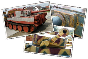 WWII Tiger Tank Replica - Hungary