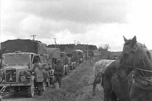 German Column WW2