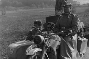 German Motorcycle Rider