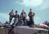 M4 Sherman Tank Color Photograph