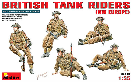 MiniArt British Tank Riders NW Europe