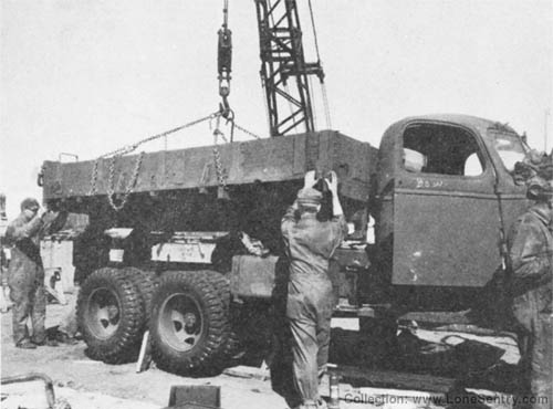 WW2 Ordnance Final Assembly of GMC CCKW Truck