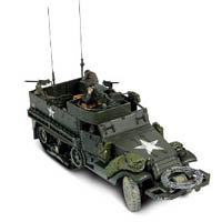 1/32nd Scale Unimax FOV M3A1 Halftrack D-Day Series