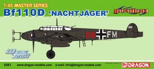 1/48th Scale Bf-110 Nachtjager 5561 - Me100 Night Fighter