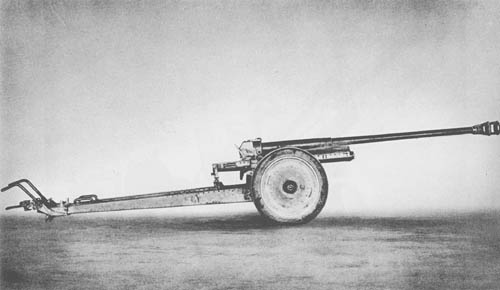 Captured Russian Gun: German 7.62 cm Pak 36(r) Anti-tank Gun