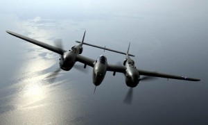 P-38 Lightning Color Photograph - Heritage Flight