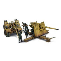 Unimax Forces of Valor 1:32 Scale German 88-mm Flak Gun D-Day Series