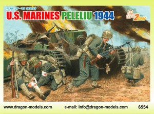 U.S. Marines Peleliu, 1944 (Dragon Model Kit Figures)