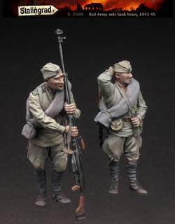 Red Army Anti-tank Rifle Team WW2 1943-1945