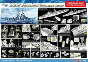 USS Chevalier Destroyer