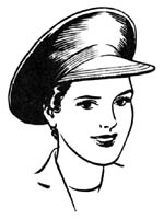 Women Safety Cap - WW2 Home Front