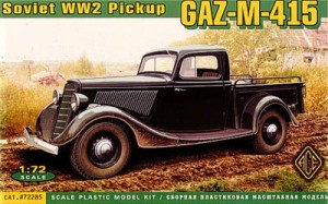 Gaz WW2 Pickup Truck GAZ-M-415