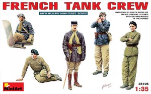 Miniart French Tank Crew