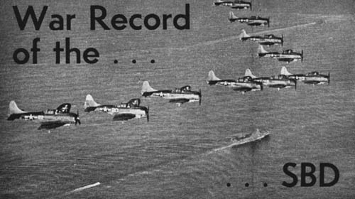 War Record of the SBD Dauntless Dive Bomber