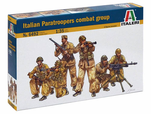 Italeri 6492 Italian Paratroopers Combat Group