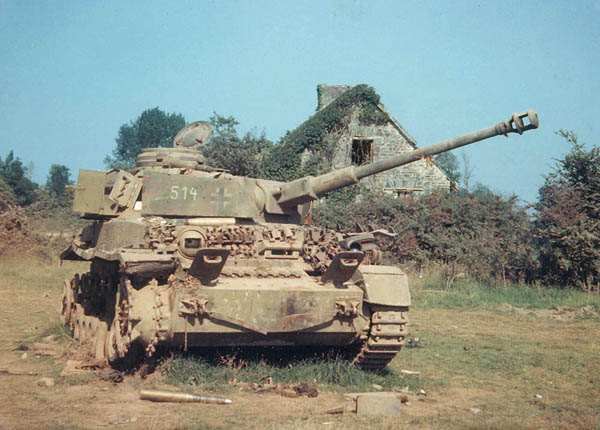 Panzer Lehr Division Panzer IV in Normandy, 1944, WWII