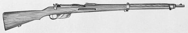 8-mm M1895 Mannlicher Rifle