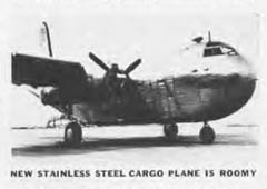 Budd RB Conestoga Stainless Steel Navy Cargo Transport