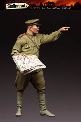 Stalingrad Red Army Officer WWII 3575-1