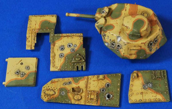 Verlinden 1:35 Scale Point Blank Char B1 Bis (Tamiya) #2761