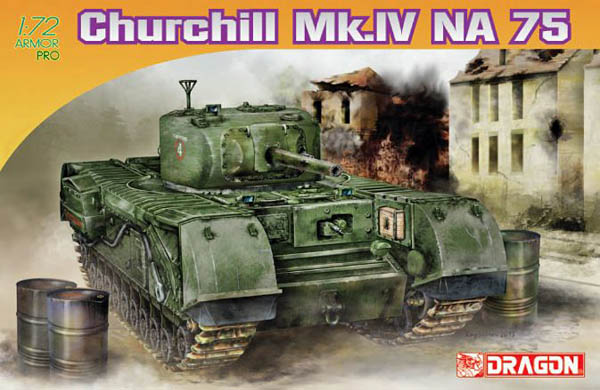 #7507 Churchill Mk. IV NA 75, 1:72 Scale