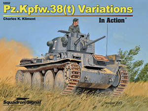 SS 52052:  Pz.Kpfw.38(t) Variations In Action