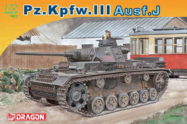 Dragon #7372: 1/72nd Pz.Kpfw.III Ausf.J (Armor Pro)