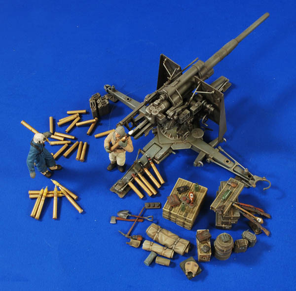 #2769: 88mm Flak/Pak Crew-Ammo-Gear 1:35 Scale