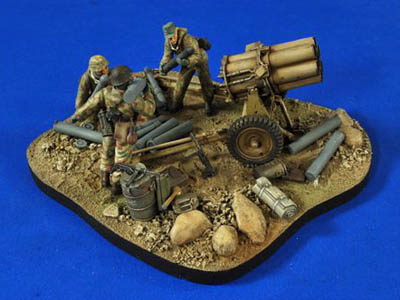 #2766: Nebelwerfer Base-Ammo-Crew-Gear 1:35 Scale