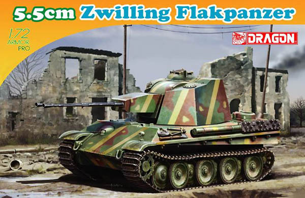 1/72nd 5.5cm Zwilling Flakpanzer (Armor Pro)