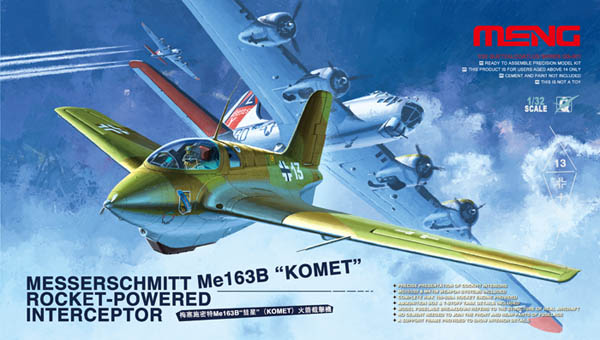 Meng Me 163B Komet Rocket Fighter