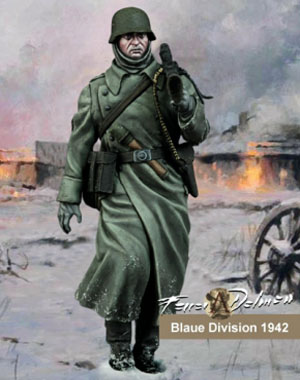 Blaue Division 1942 Figure by Scale 75