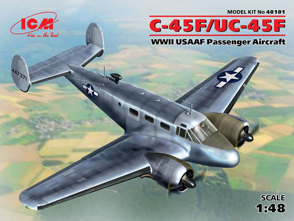 Kit No. 48181 - 1:48 C-45F/UC-45F, WWII USAAF Passenger Aircraft