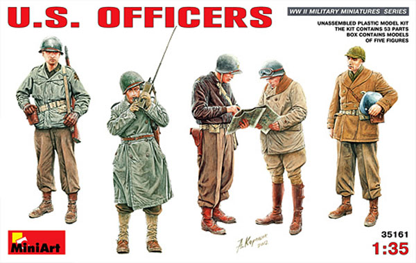 us-officers-model-kit-miniart-35161