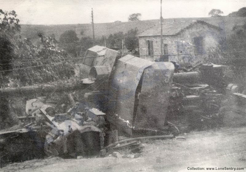 Rheinmetall 88-mm Flak 41 gun on its Sonderanhänger 202 trailer.