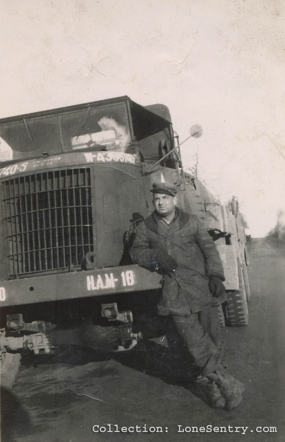 Truck: OIS 157th Ordnance Battalion Photo Set, Oise Intermediate Section, WWII