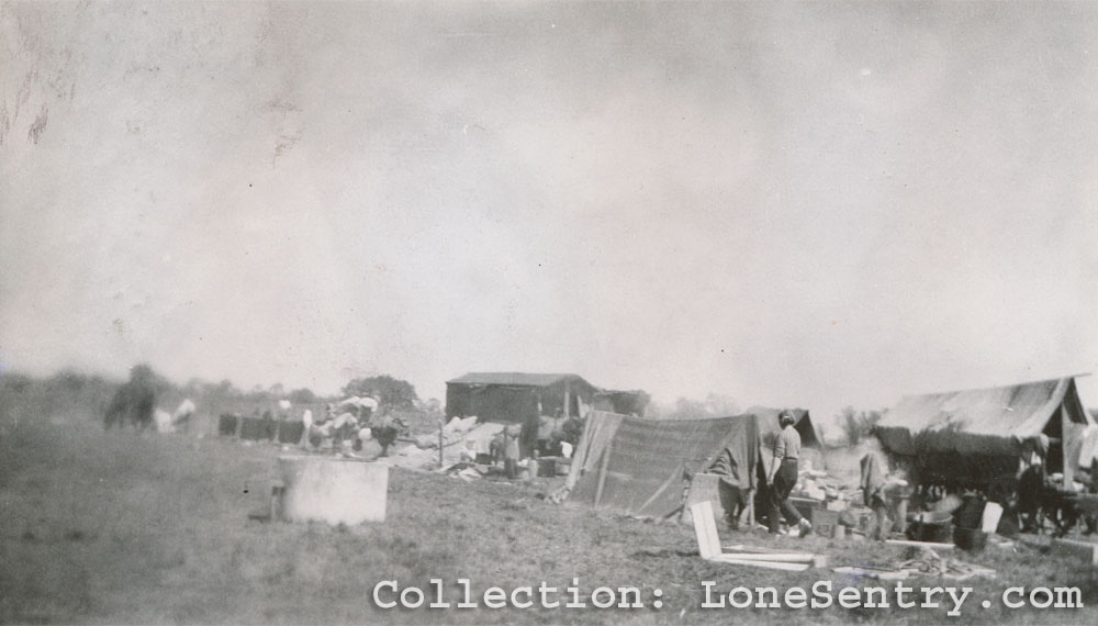 Written on back of photo: German civilians on move from Russians in Bleckede, Germany.