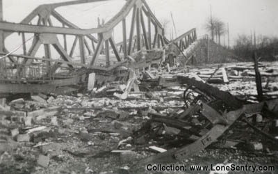 Destroyed Railyards in Metz, France