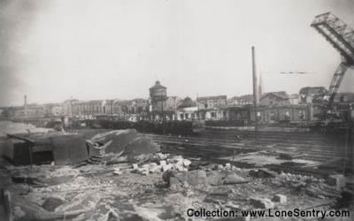 Destroyed Railyards in Metz, France